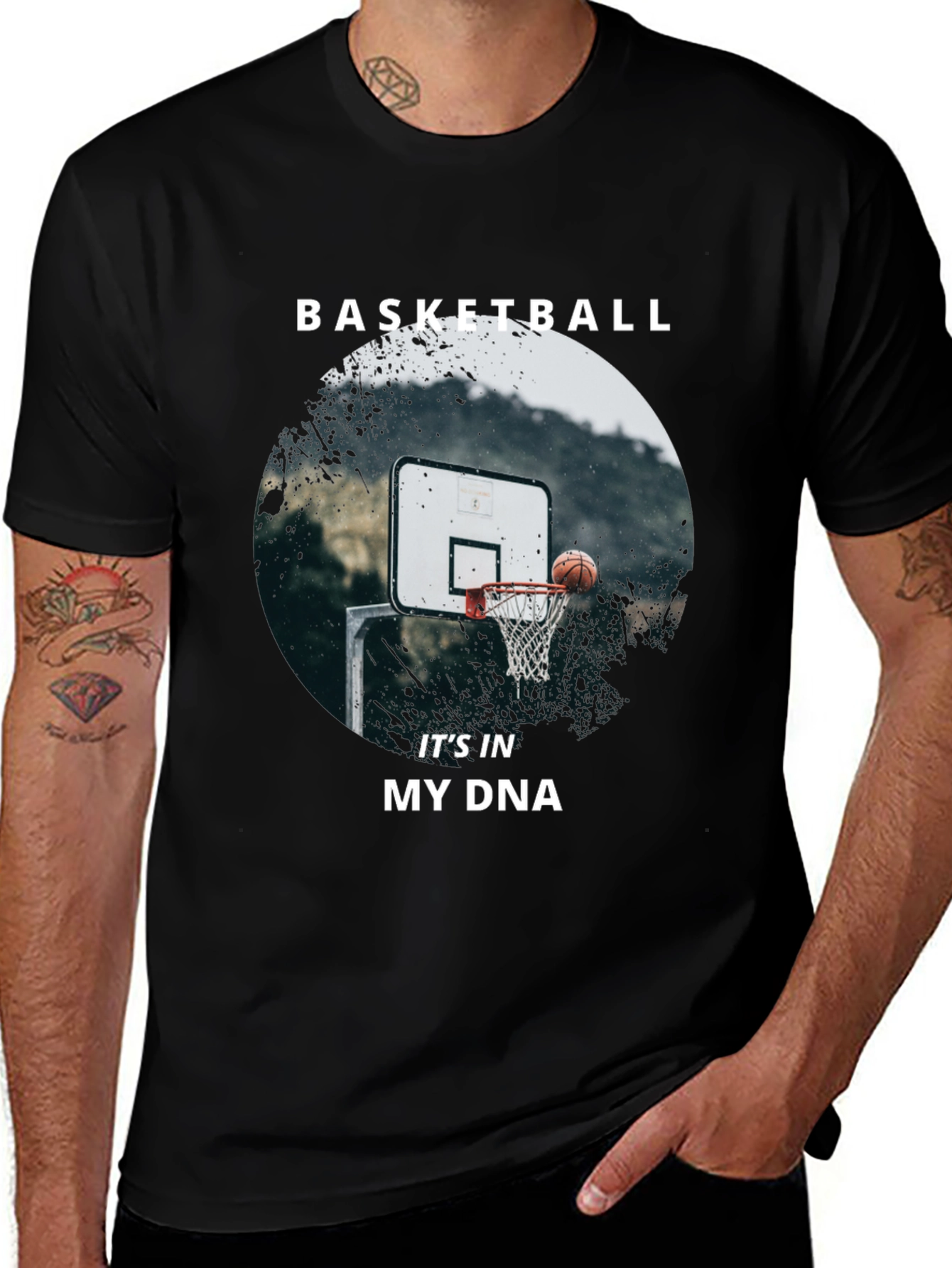 Basketball DNA Graphic Tee