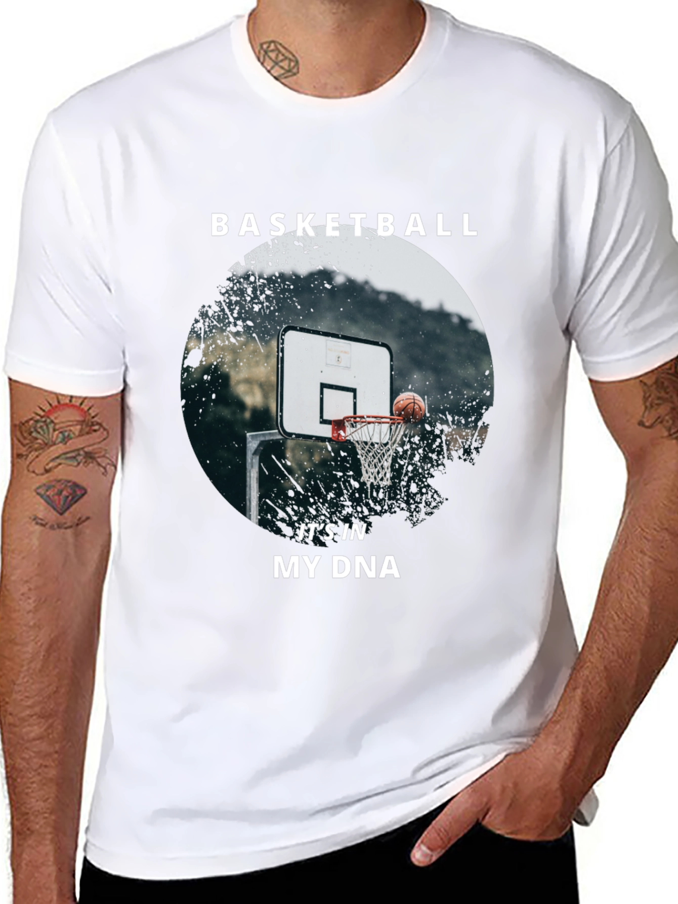Basketball DNA Graphic Tee