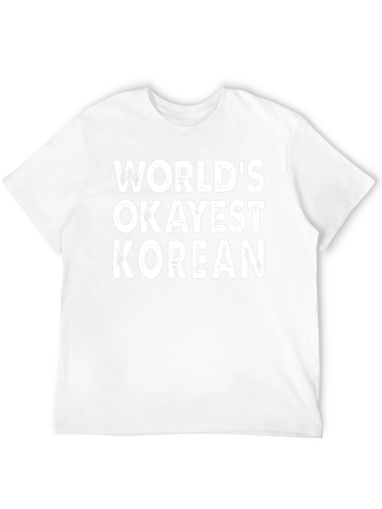 Worlds Okayest Korean Funny T-Shirt