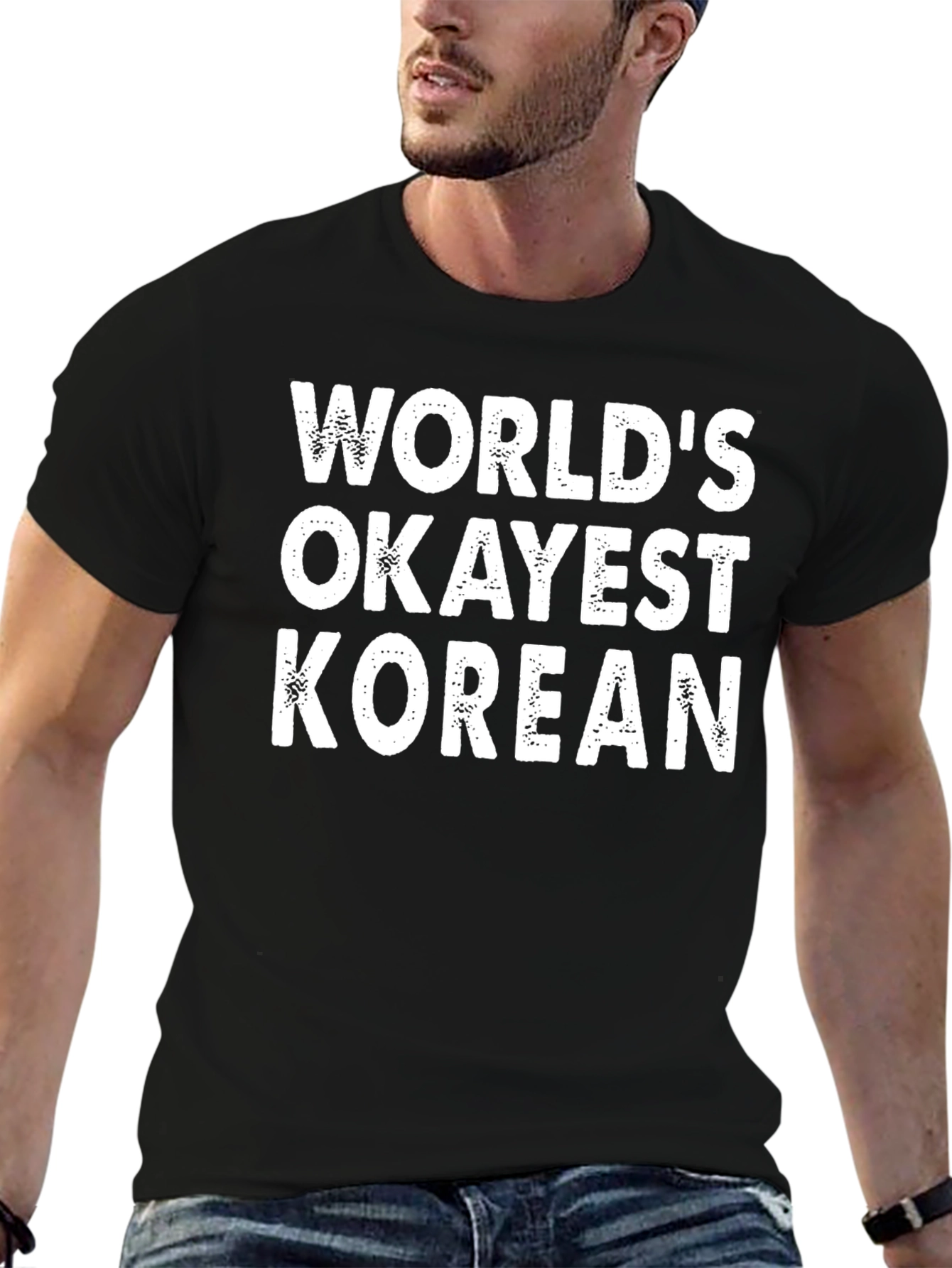 Worlds Okayest Korean Funny T-Shirt
