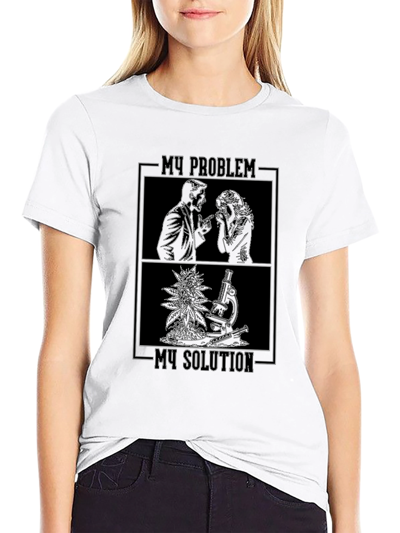 My Problem My Solution Graphic T-Shirt