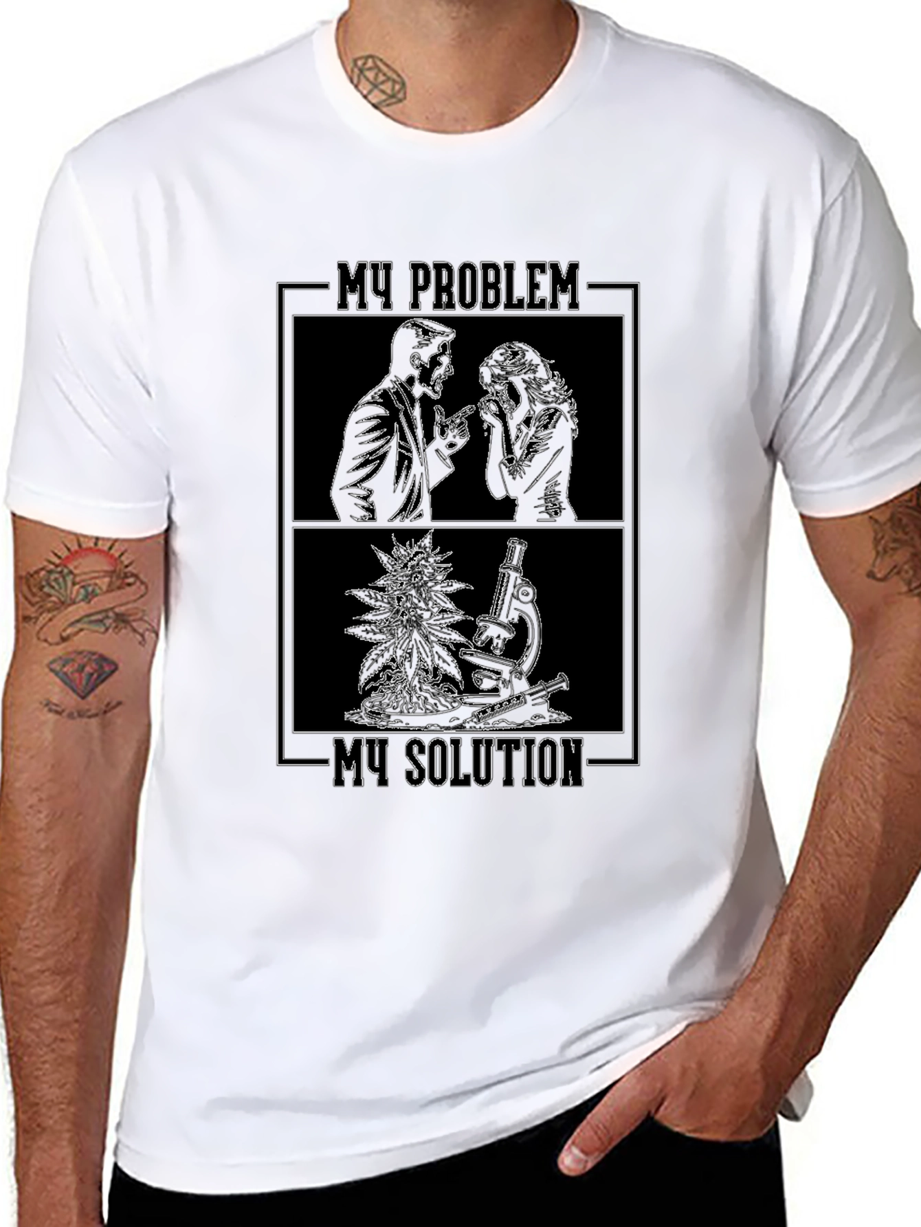 My Problem My Solution Graphic T-Shirt
