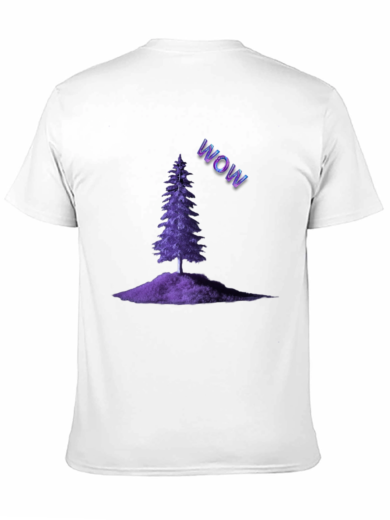 Purple Pine WOW Tee