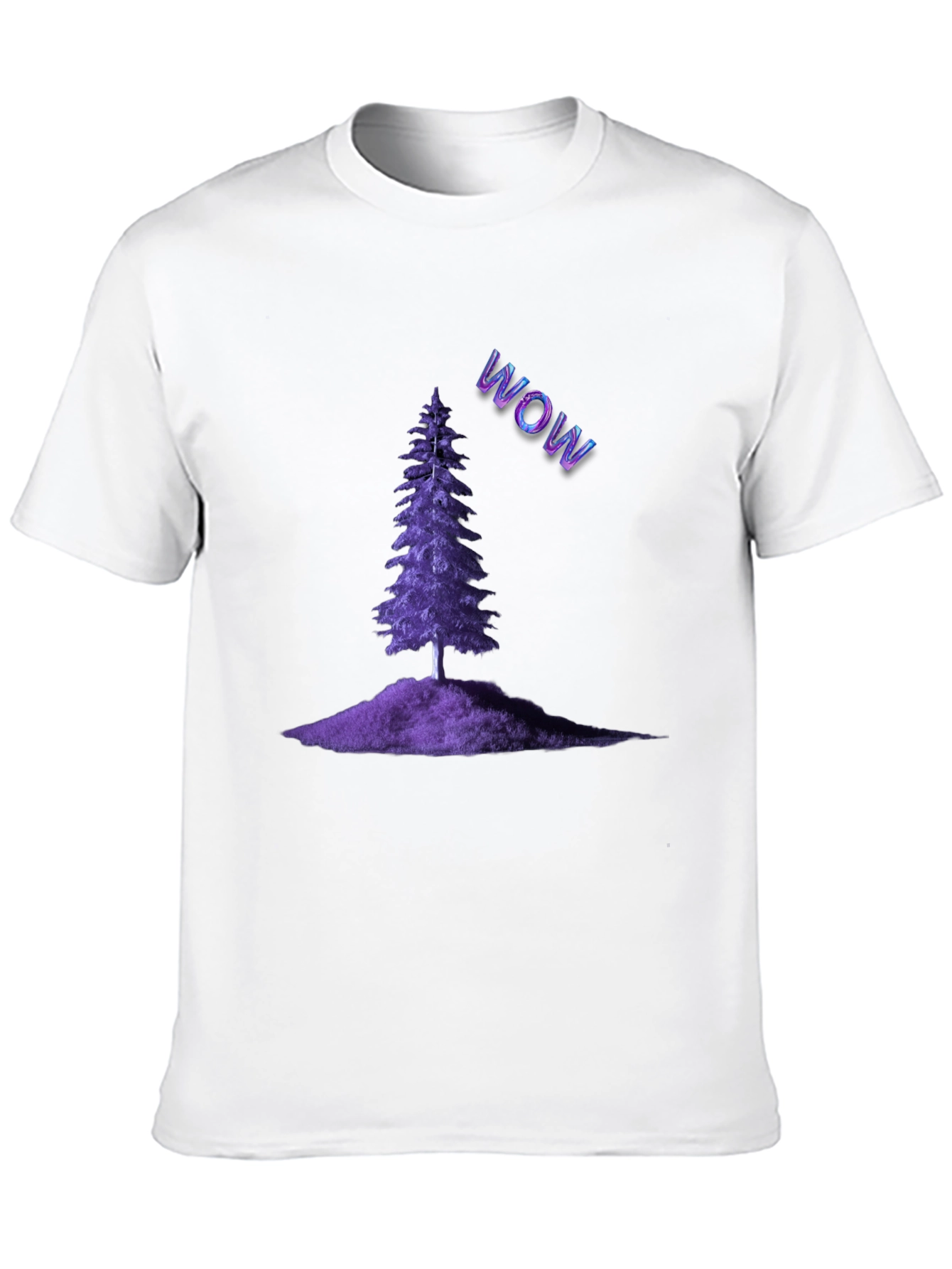 Purple Pine WOW Tee