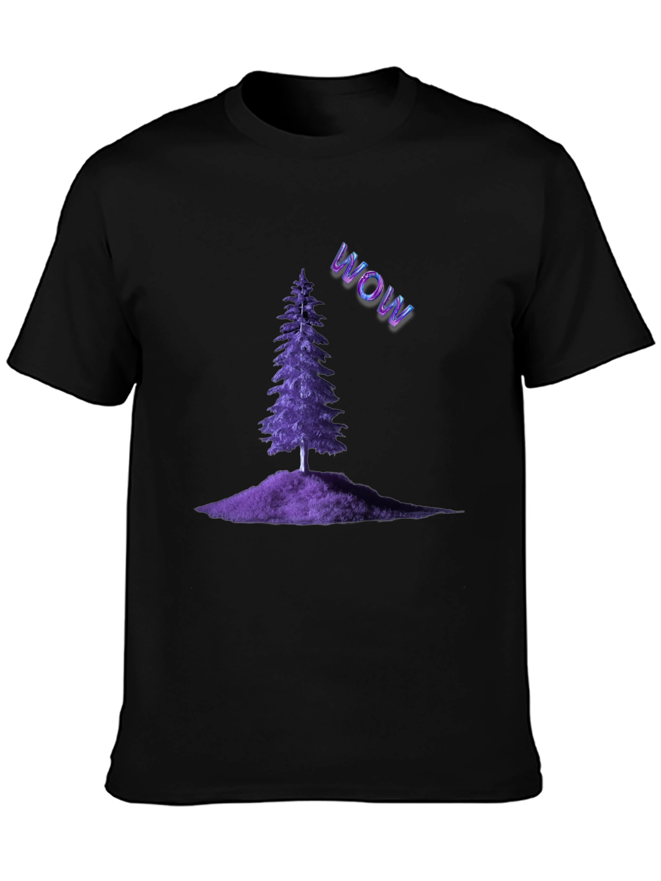 Purple Pine WOW Tee