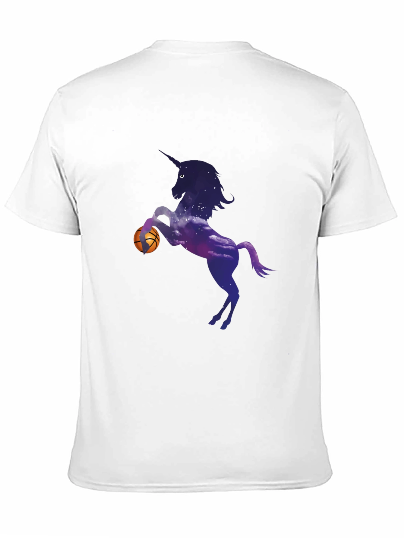 Unicorn Basketball Black T-Shirt