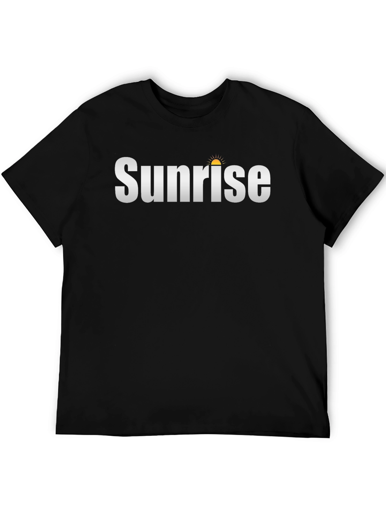 Sunrise Graphic T-Shirt - Black