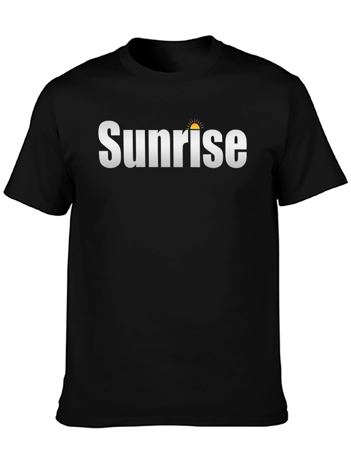 Sunrise Graphic T-Shirt - Black