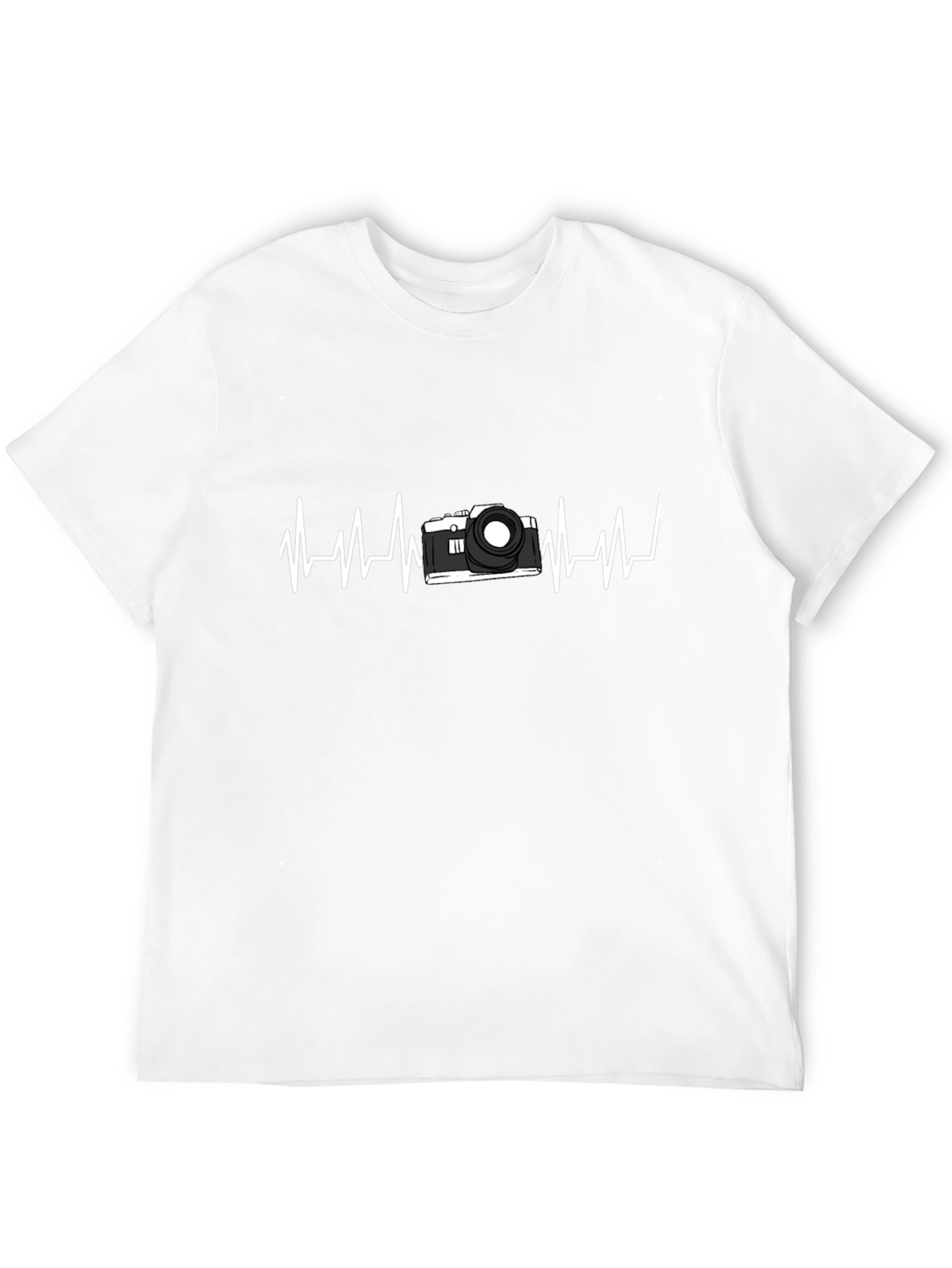 Photographer Heartbeat Graphic T-Shirt