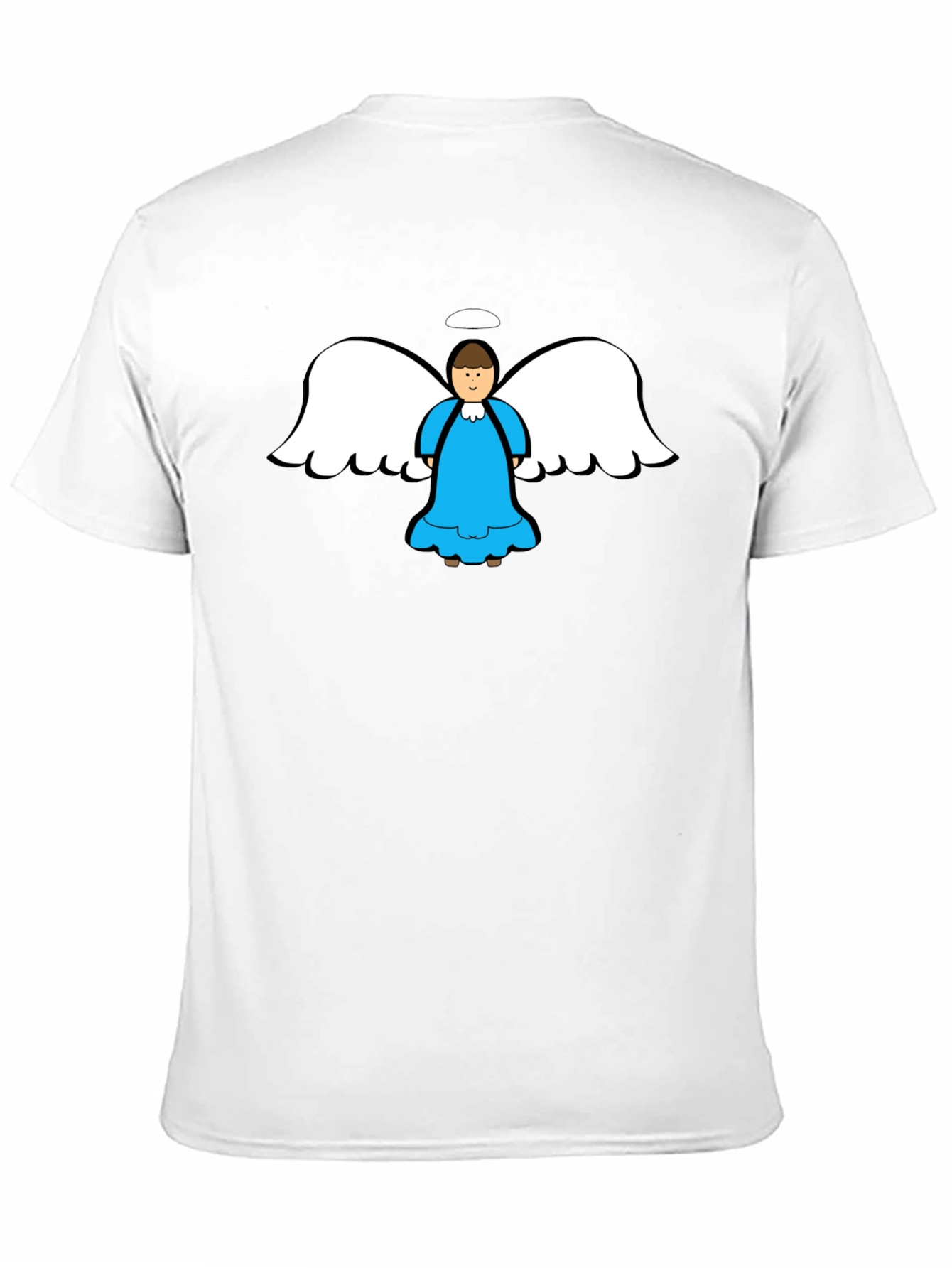 Angel Graphic Black T-Shirt