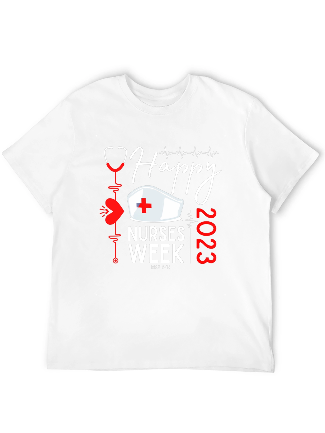 Happy Nurses Week 2023 Black T-Shirt