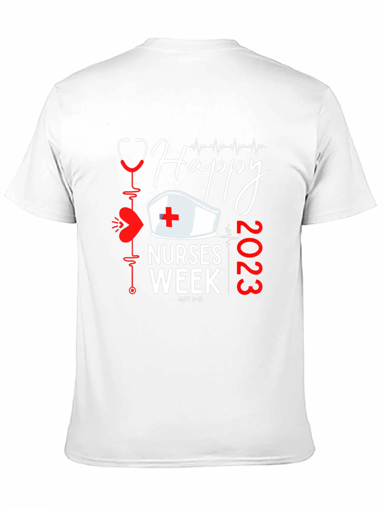 Happy Nurses Week 2023 Black T-Shirt