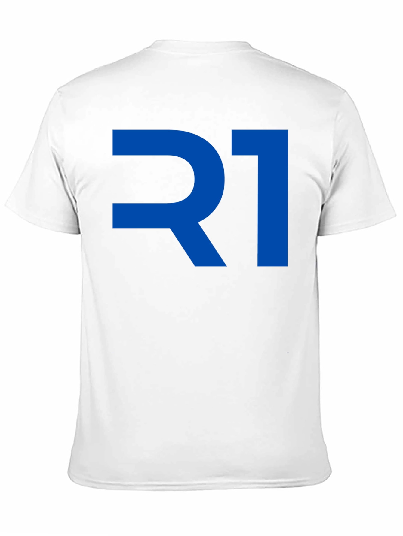 R1 Graphic Tee - Bold Blue Design