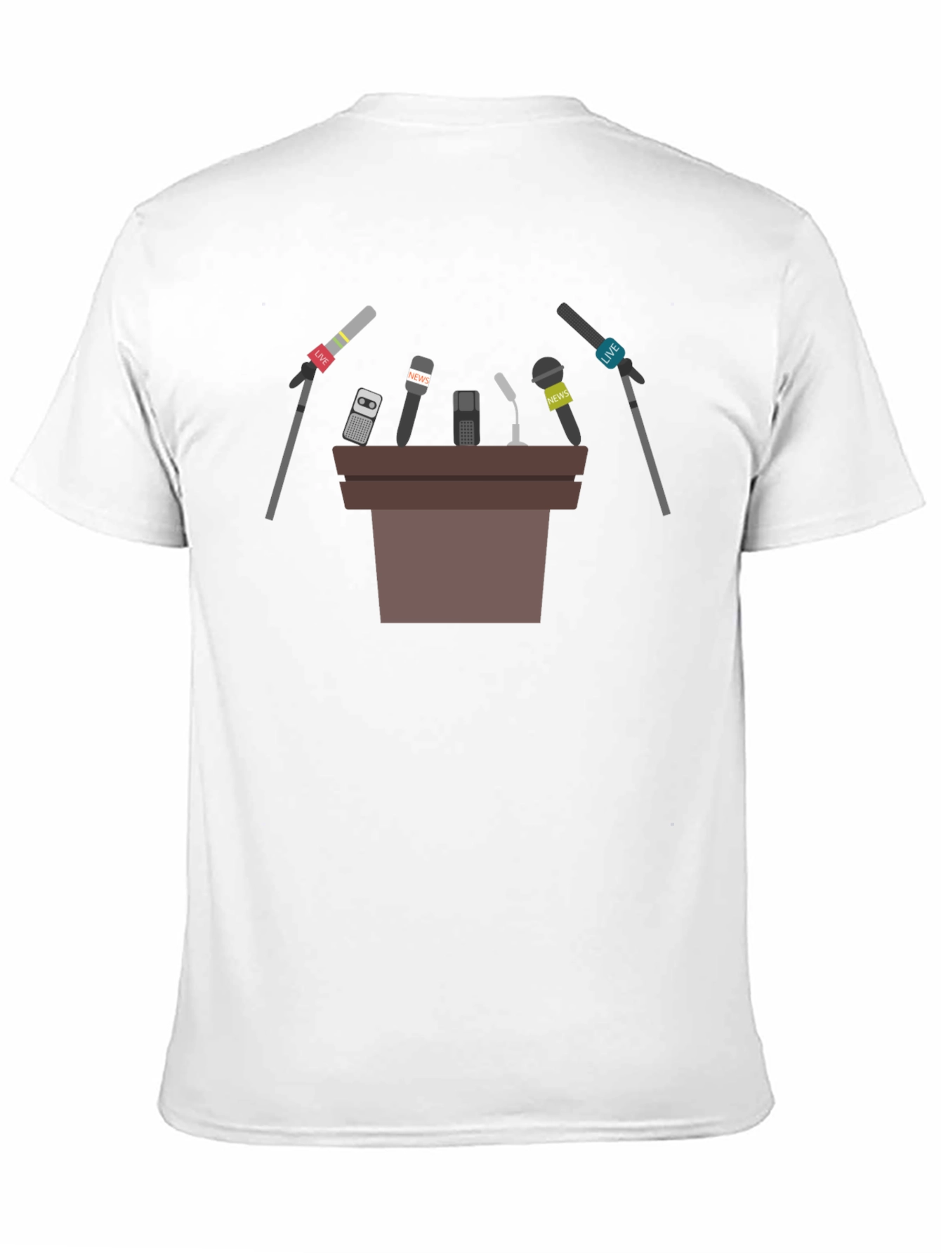 Press Conference Graphic T-Shirt - Stand Out!