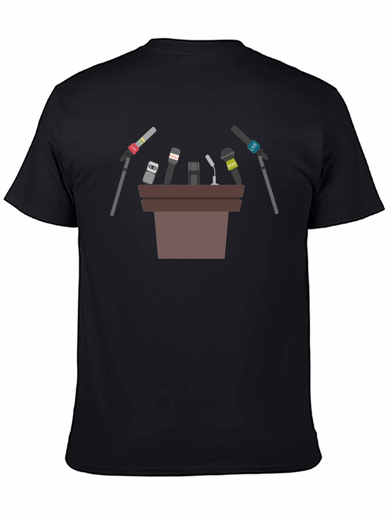 Press Conference Graphic T-Shirt - Stand Out!