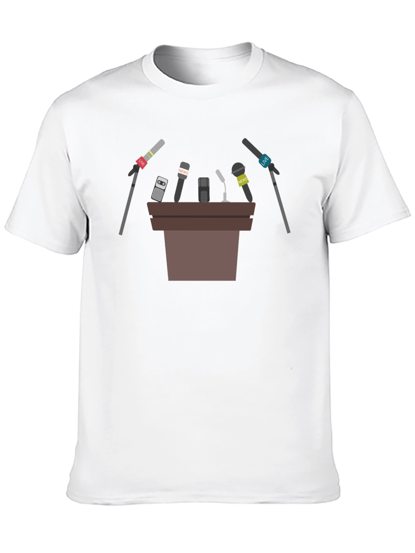 Press Conference Graphic T-Shirt - Stand Out!