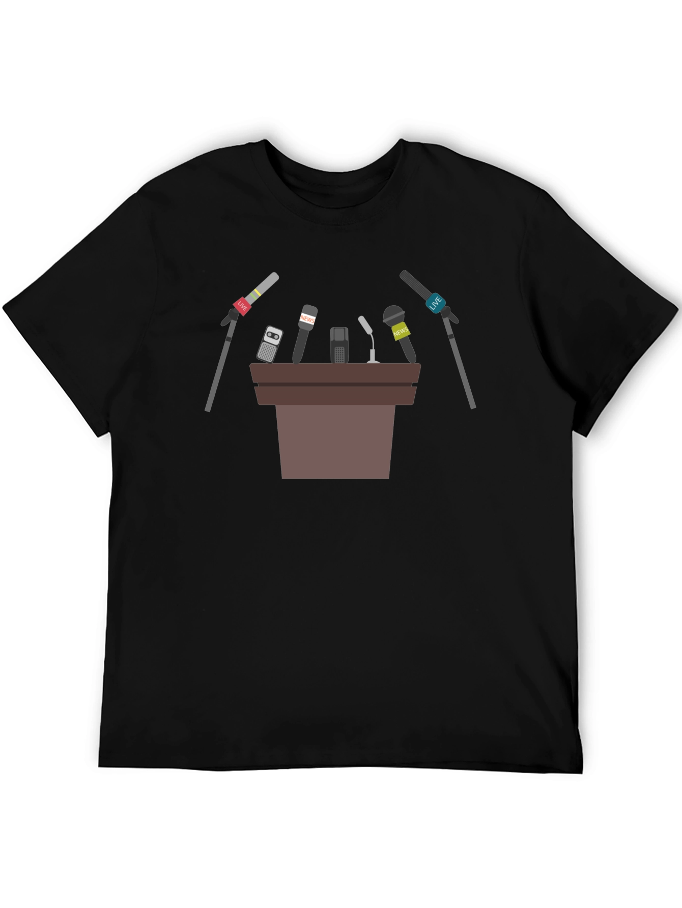 Press Conference Graphic T-Shirt - Stand Out!