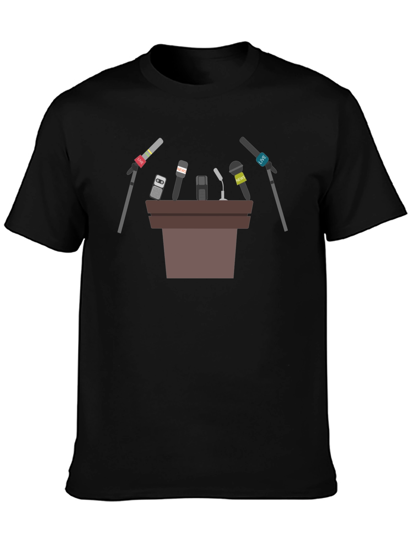 Press Conference Graphic T-Shirt - Stand Out!