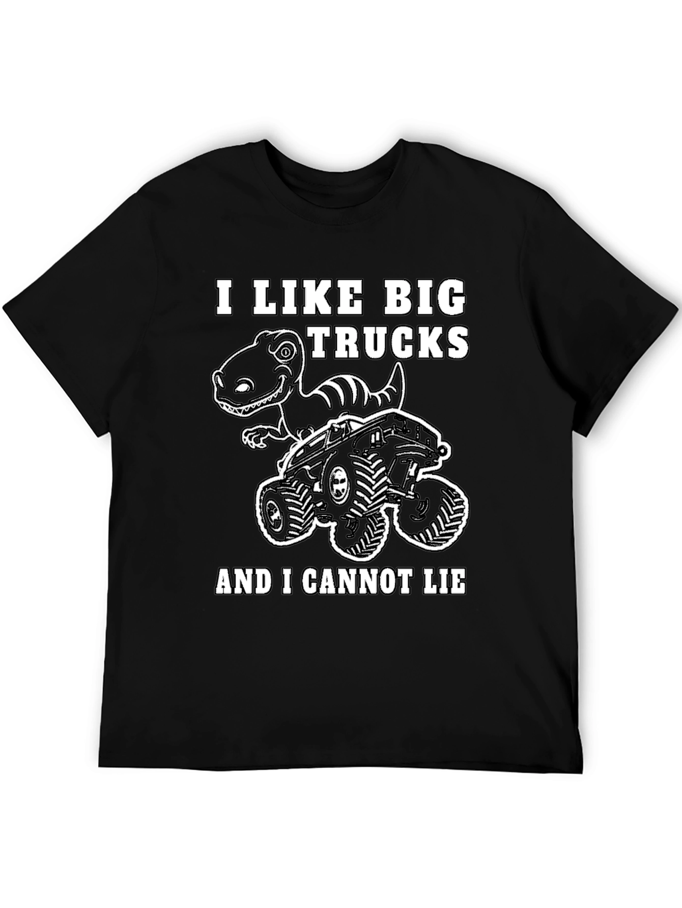 Big Trucks & Dinosaurs Graphic T-Shirt