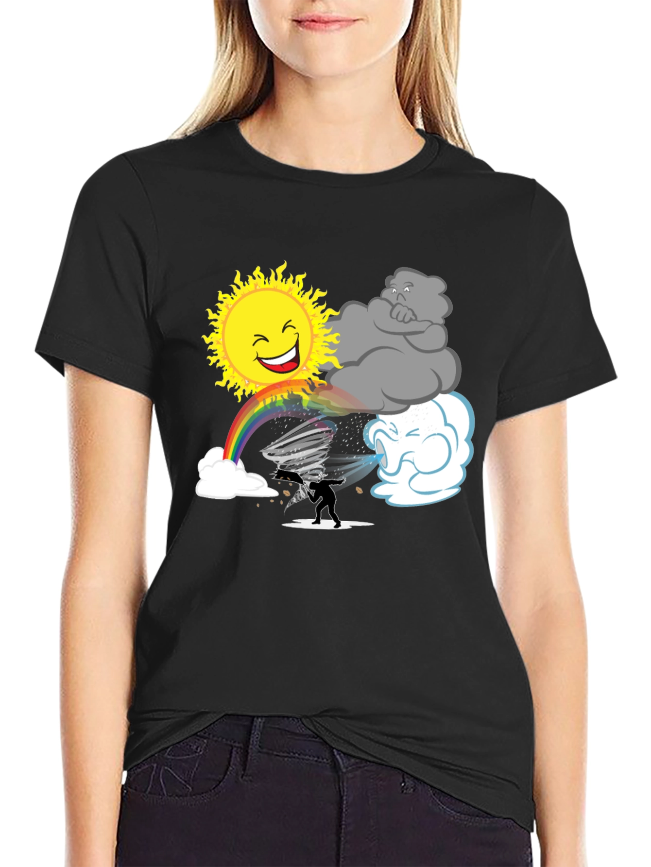 Weather Pattern Graphic T-Shirt