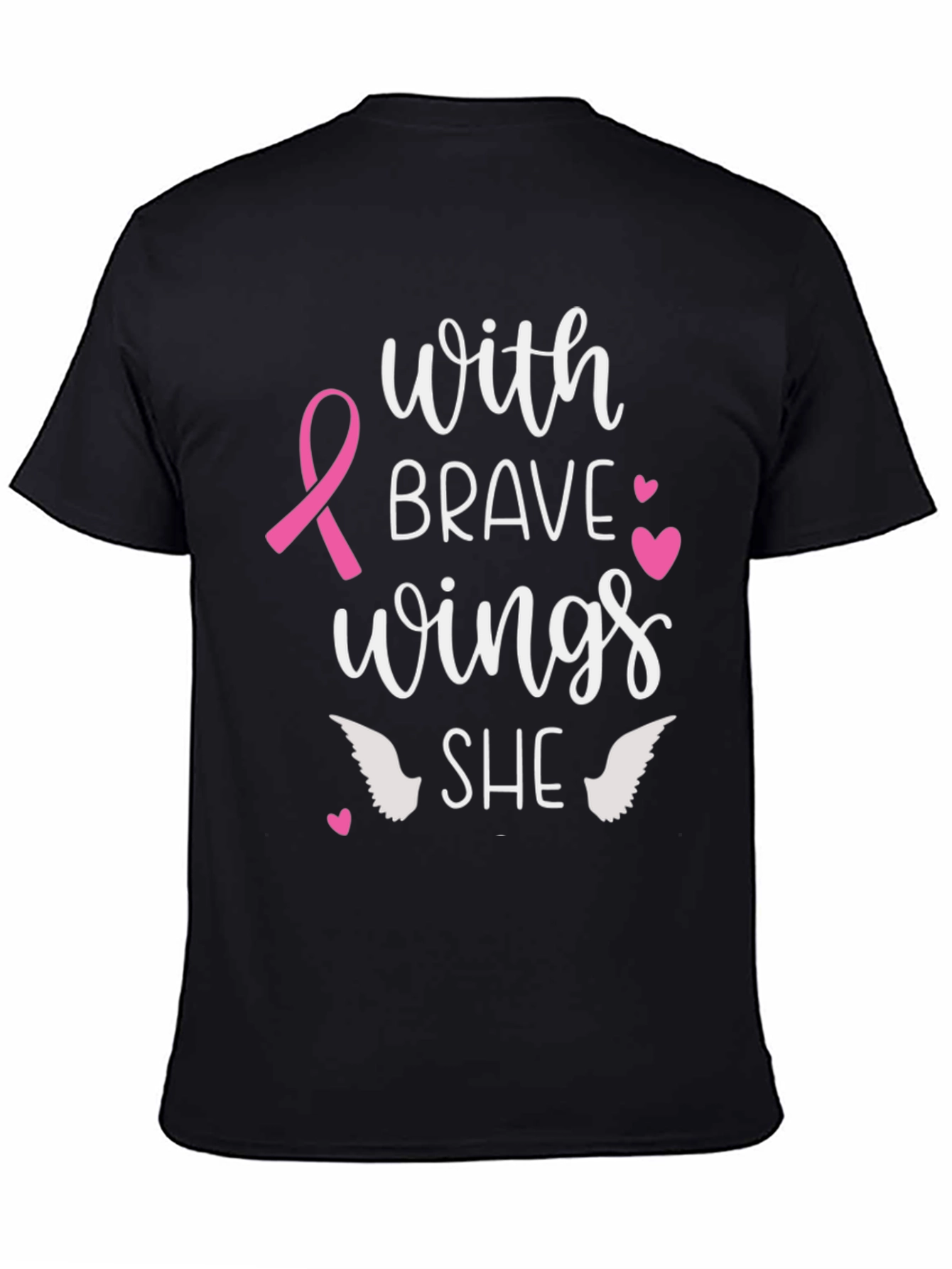 Brave Wings Breast Cancer Awareness T-Shirt