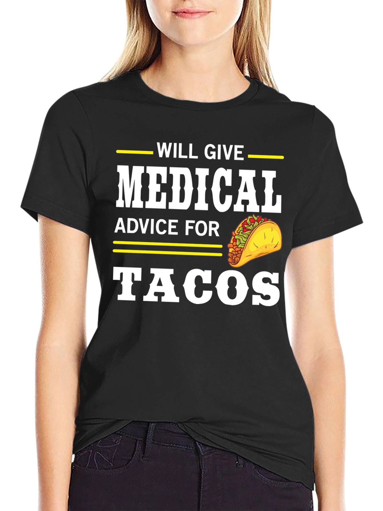 Medical Advice For Tacos Funny T-Shirt