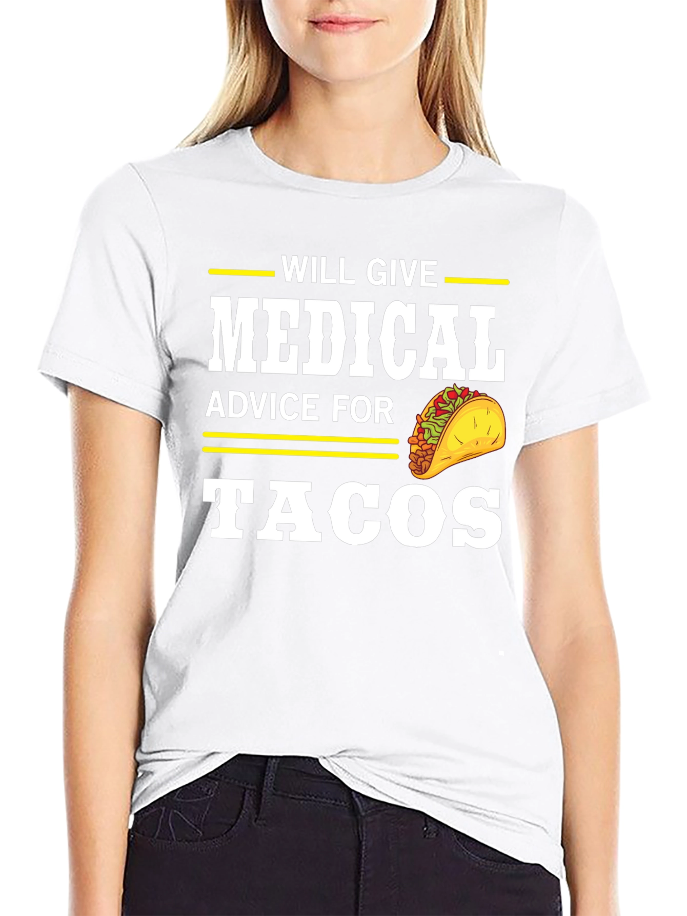 Medical Advice For Tacos Funny T-Shirt