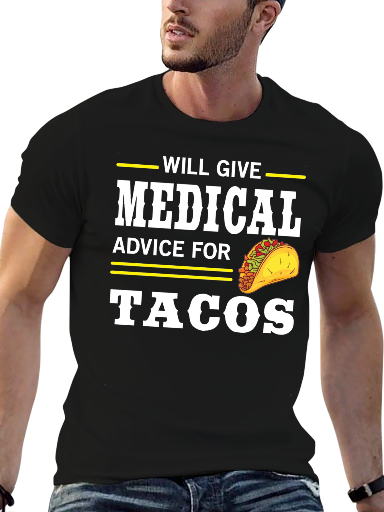 Medical Advice For Tacos Funny T-Shirt