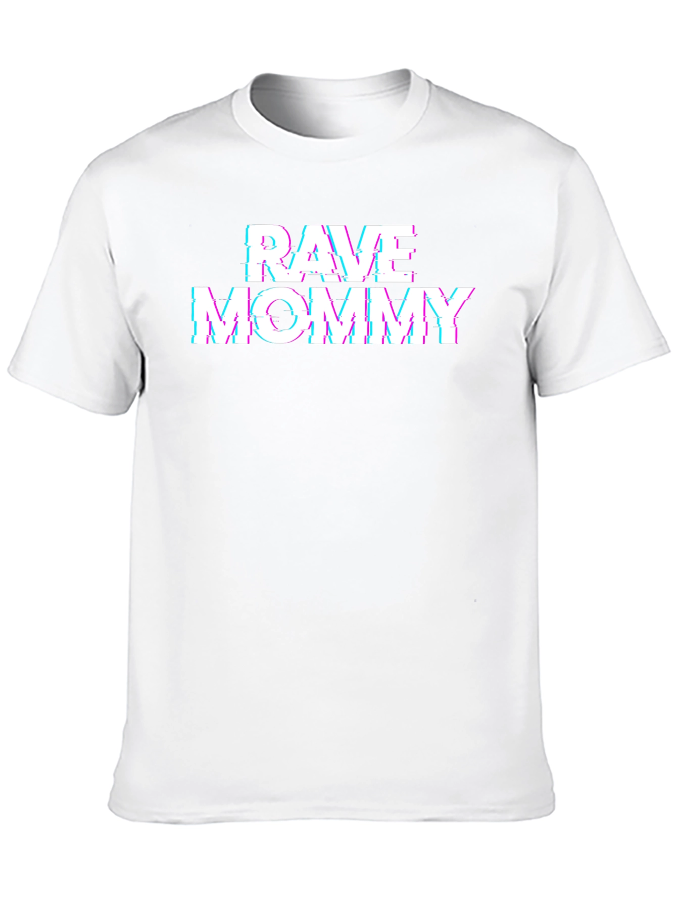 Rave Mommy Glitch T-Shirt - Cool Mom Style