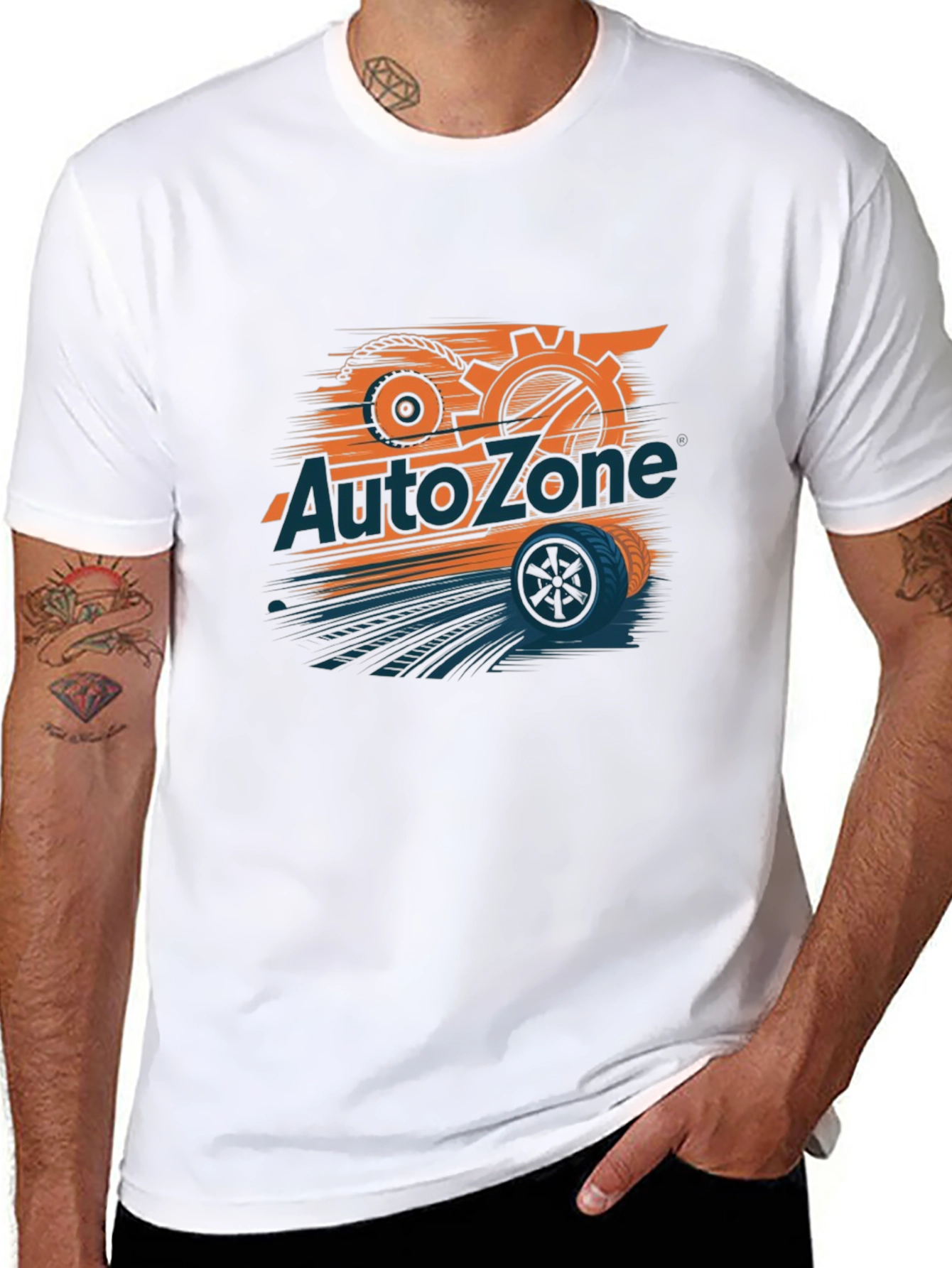 AutoZone Graphic Tee - Automotive Enthusiast Apparel