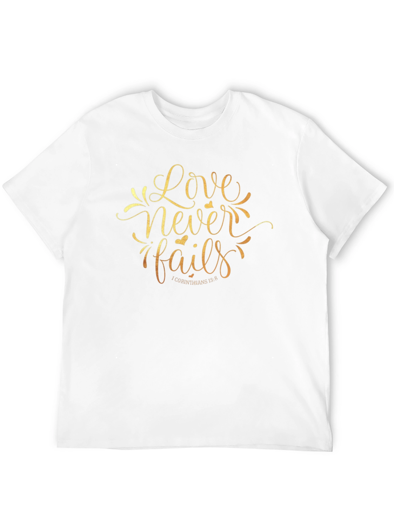 Love Never Fails Graphic Tee