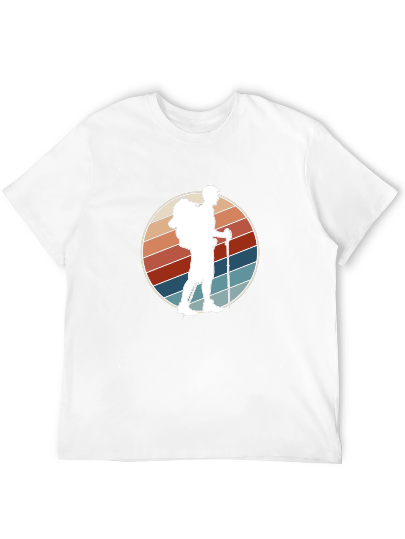 Retro Hiker Graphic Tee - Adventure Ready!