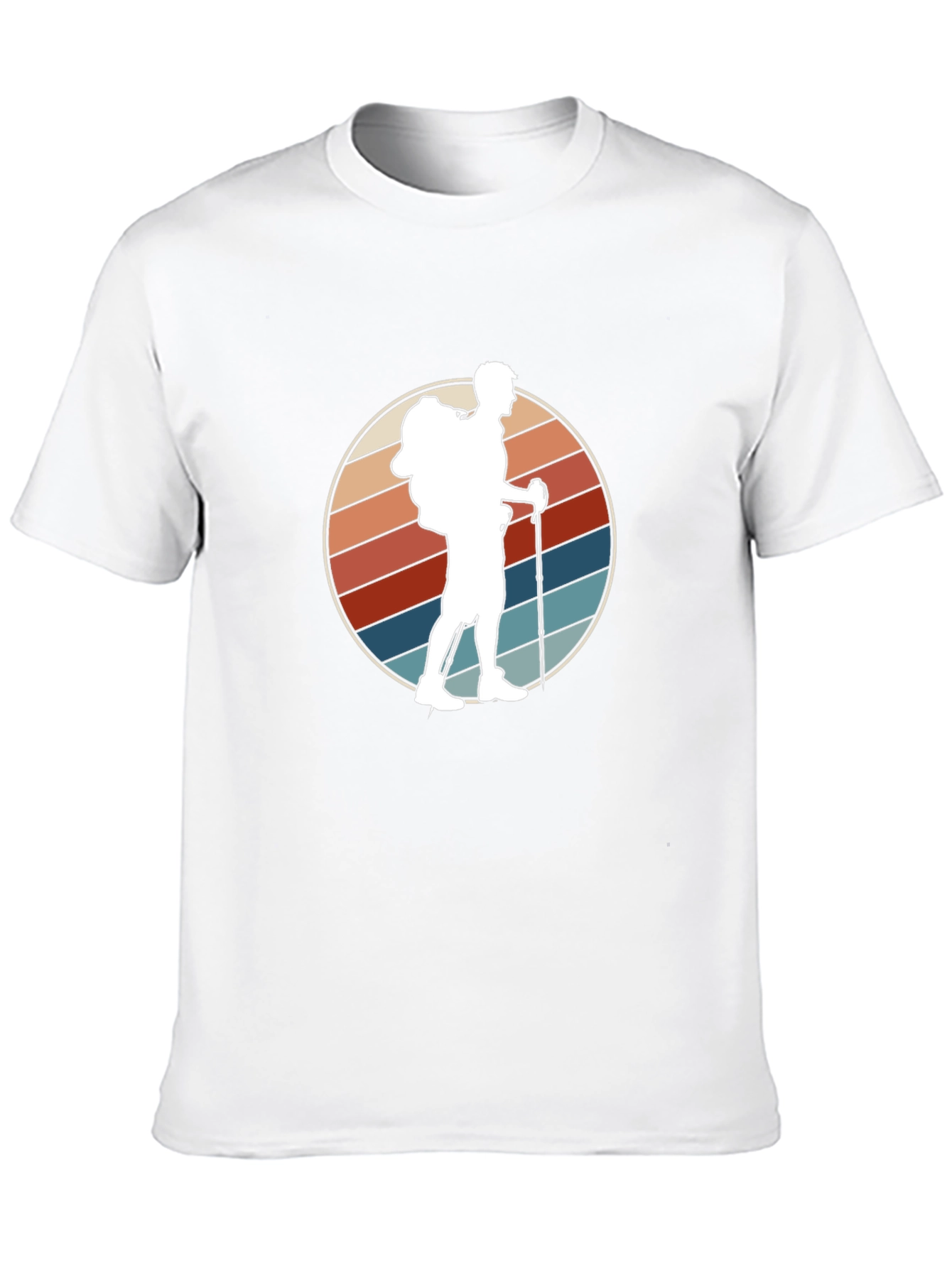 Retro Hiker Graphic Tee - Adventure Ready!
