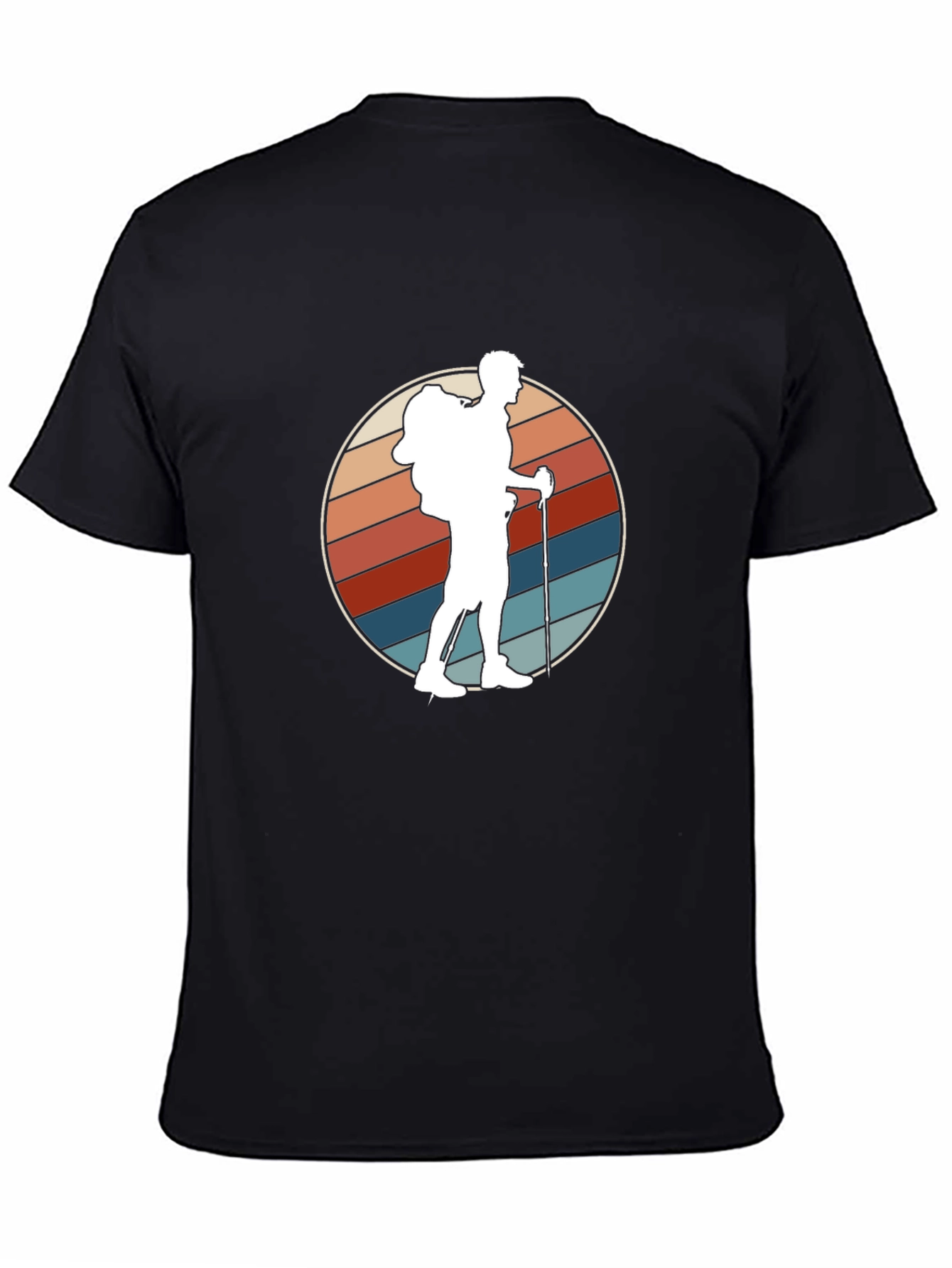 Retro Hiker Graphic Tee - Adventure Ready!