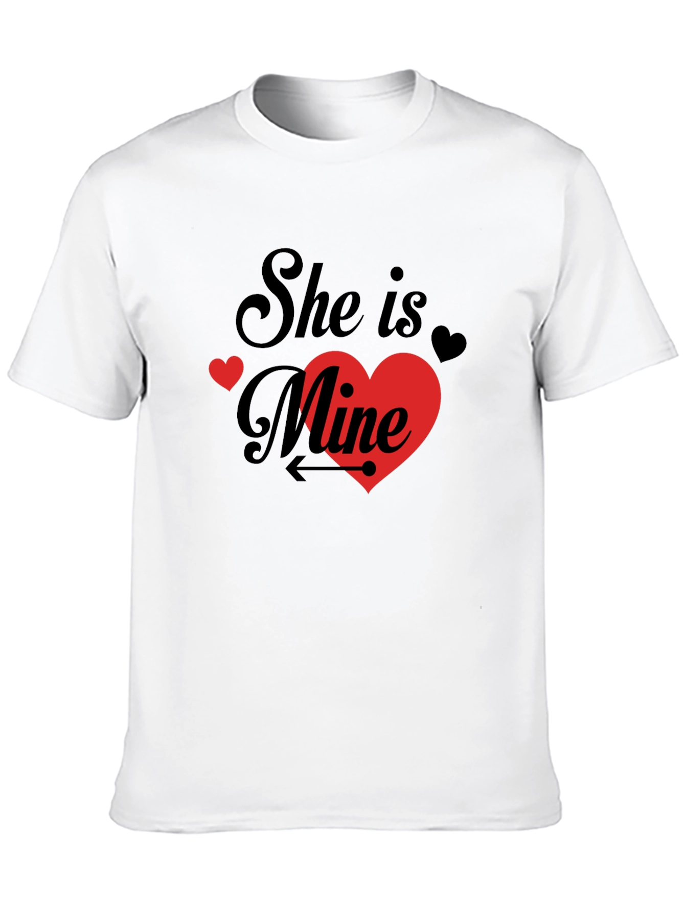 She is Mine T-Shirt: Valentines Day Gift