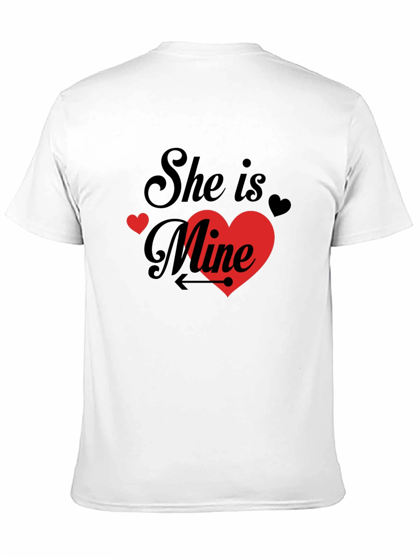 She is Mine T-Shirt: Valentines Day Gift