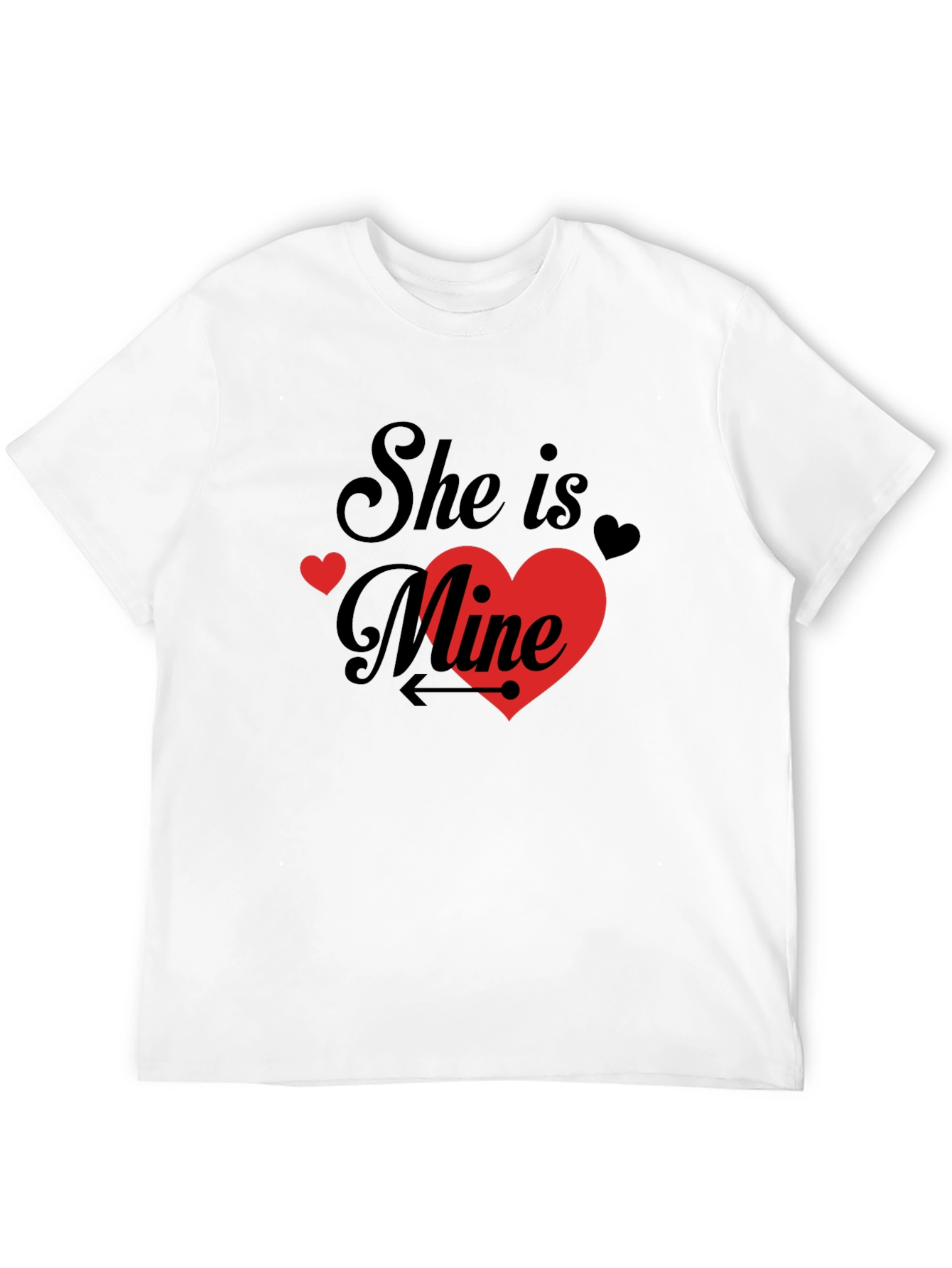 She is Mine T-Shirt: Valentines Day Gift