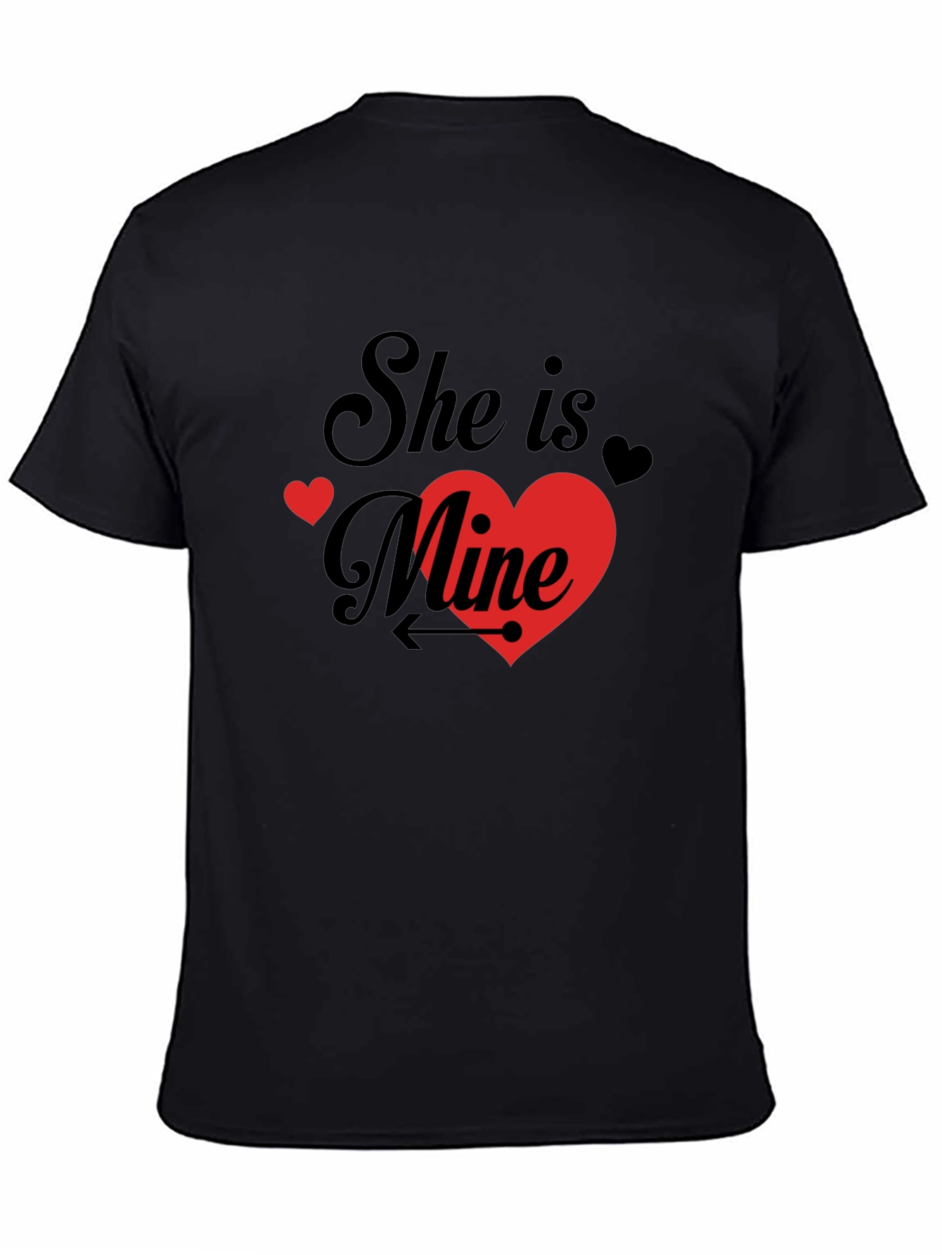 She is Mine T-Shirt: Valentines Day Gift