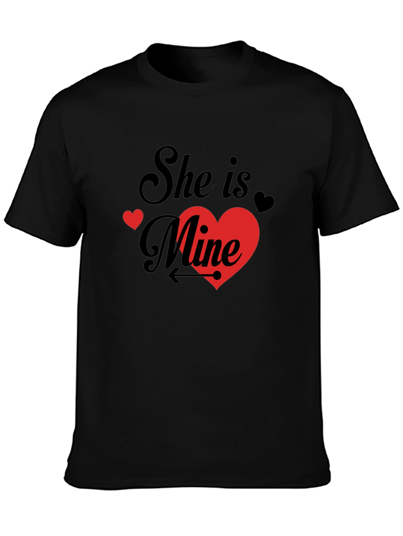 She is Mine T-Shirt: Valentines Day Gift