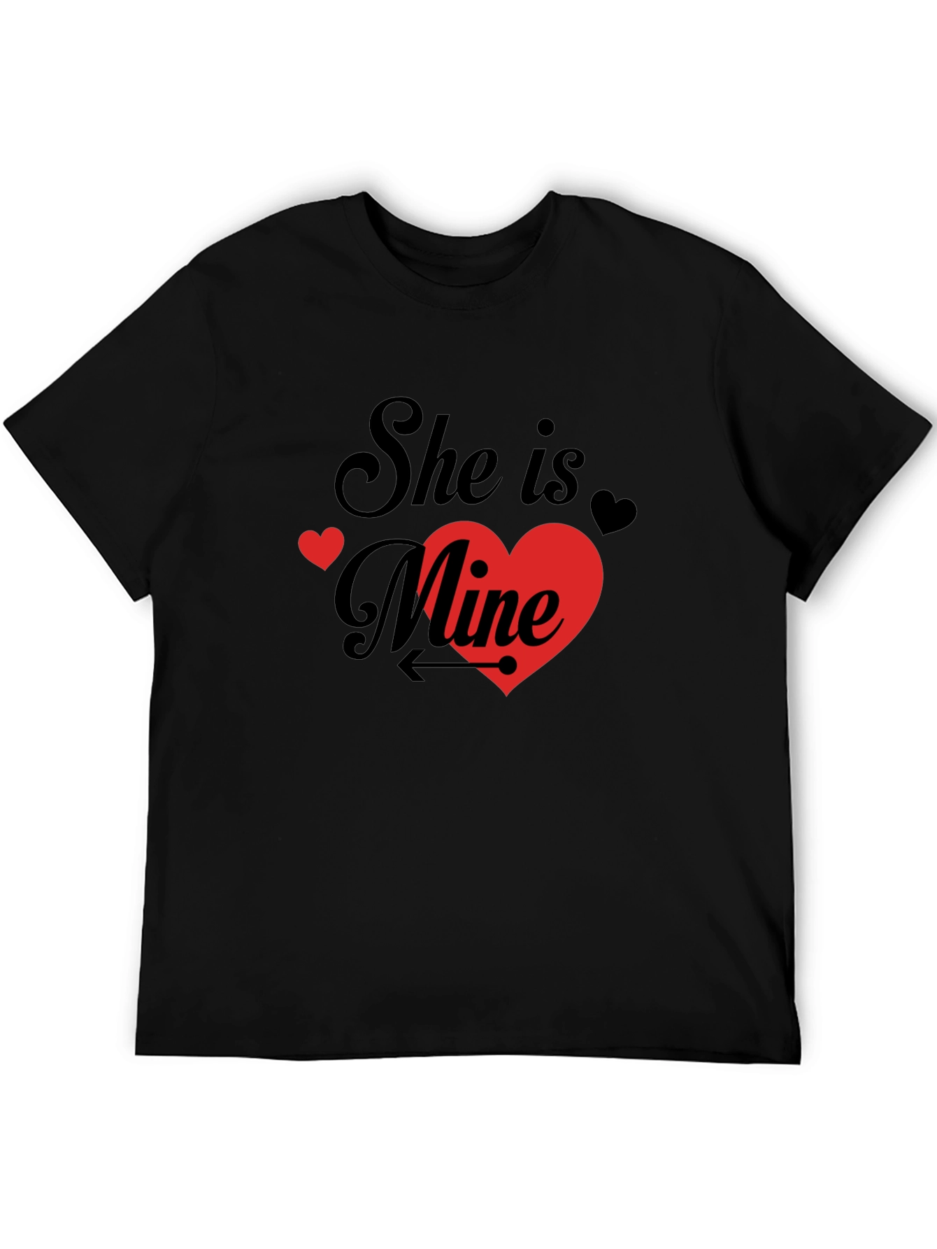 She is Mine T-Shirt: Valentines Day Gift