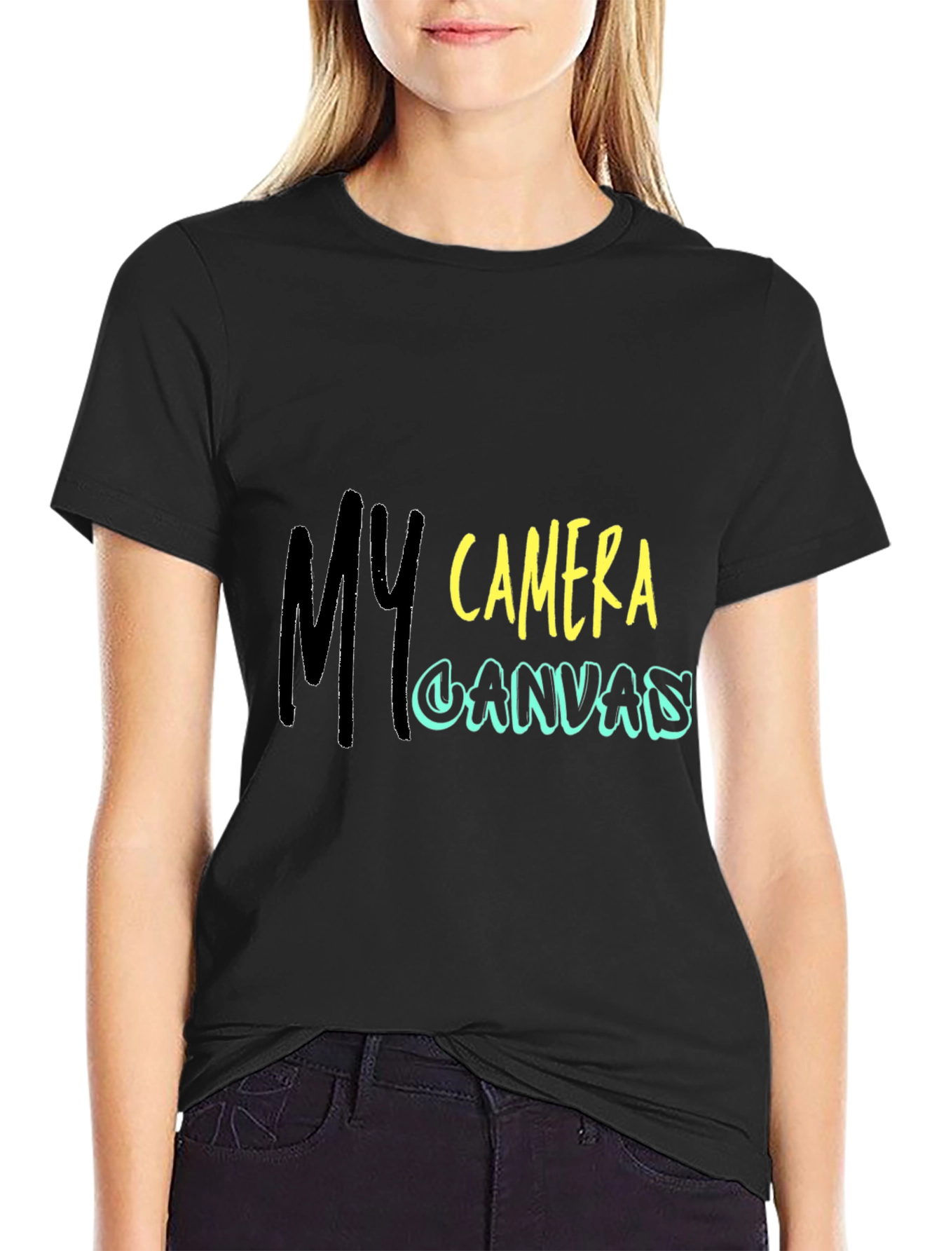 My Camera Canvas T-Shirt