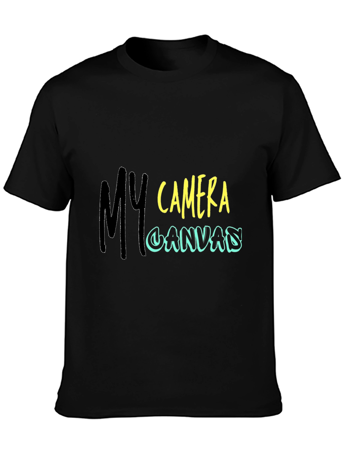 My Camera Canvas T-Shirt