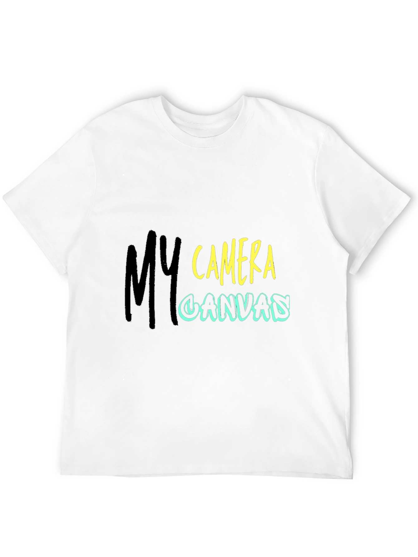 My Camera Canvas T-Shirt