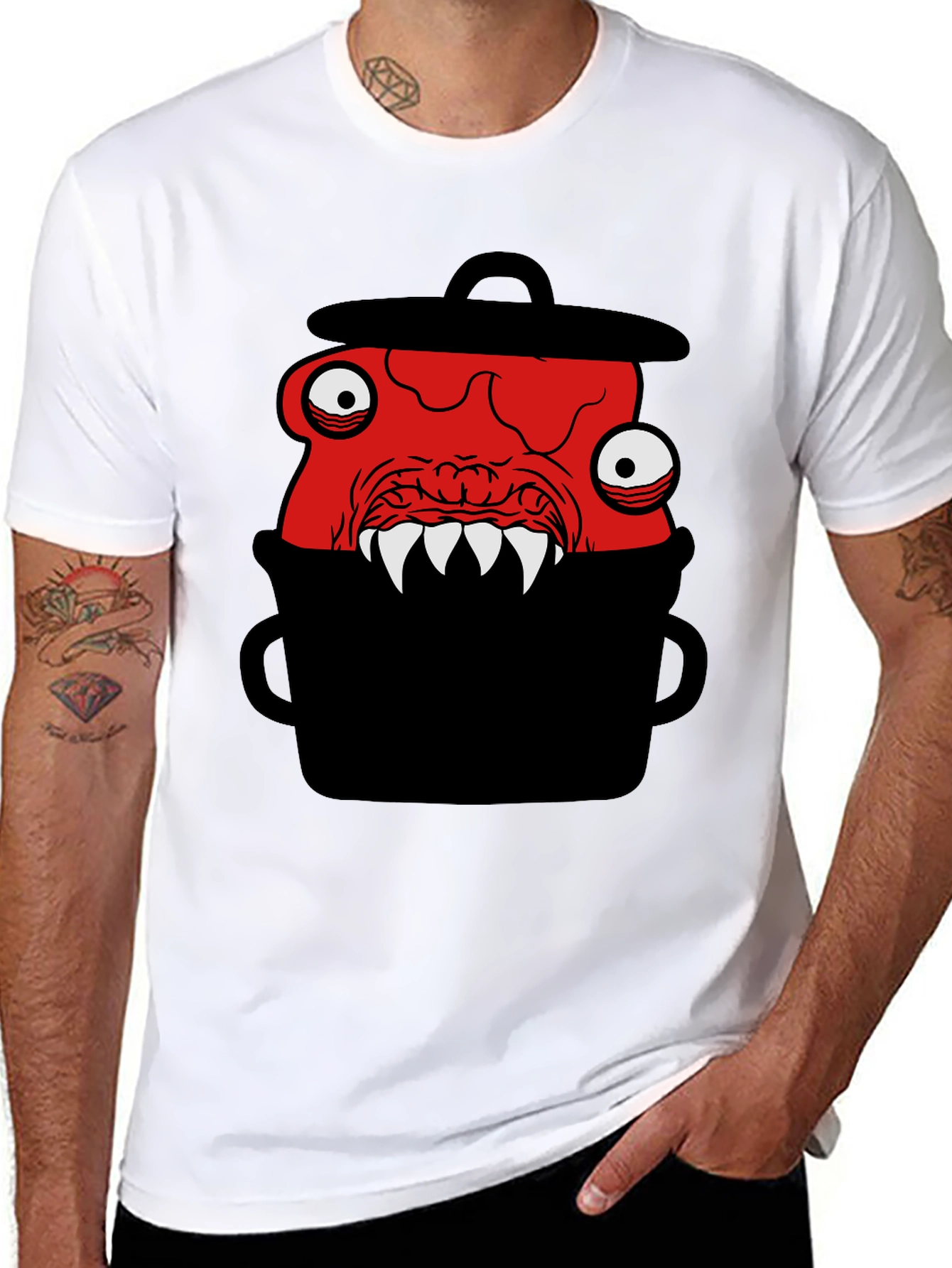 Monster Stew T-Shirt - Funny Graphic Tee