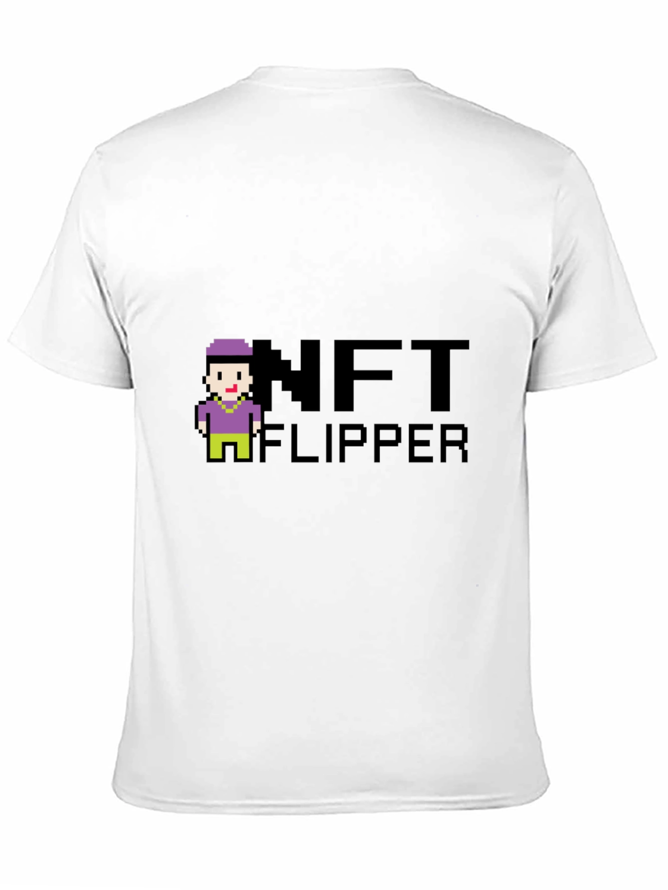 NFT Flipper Graphic Tee - Crypto Art Style