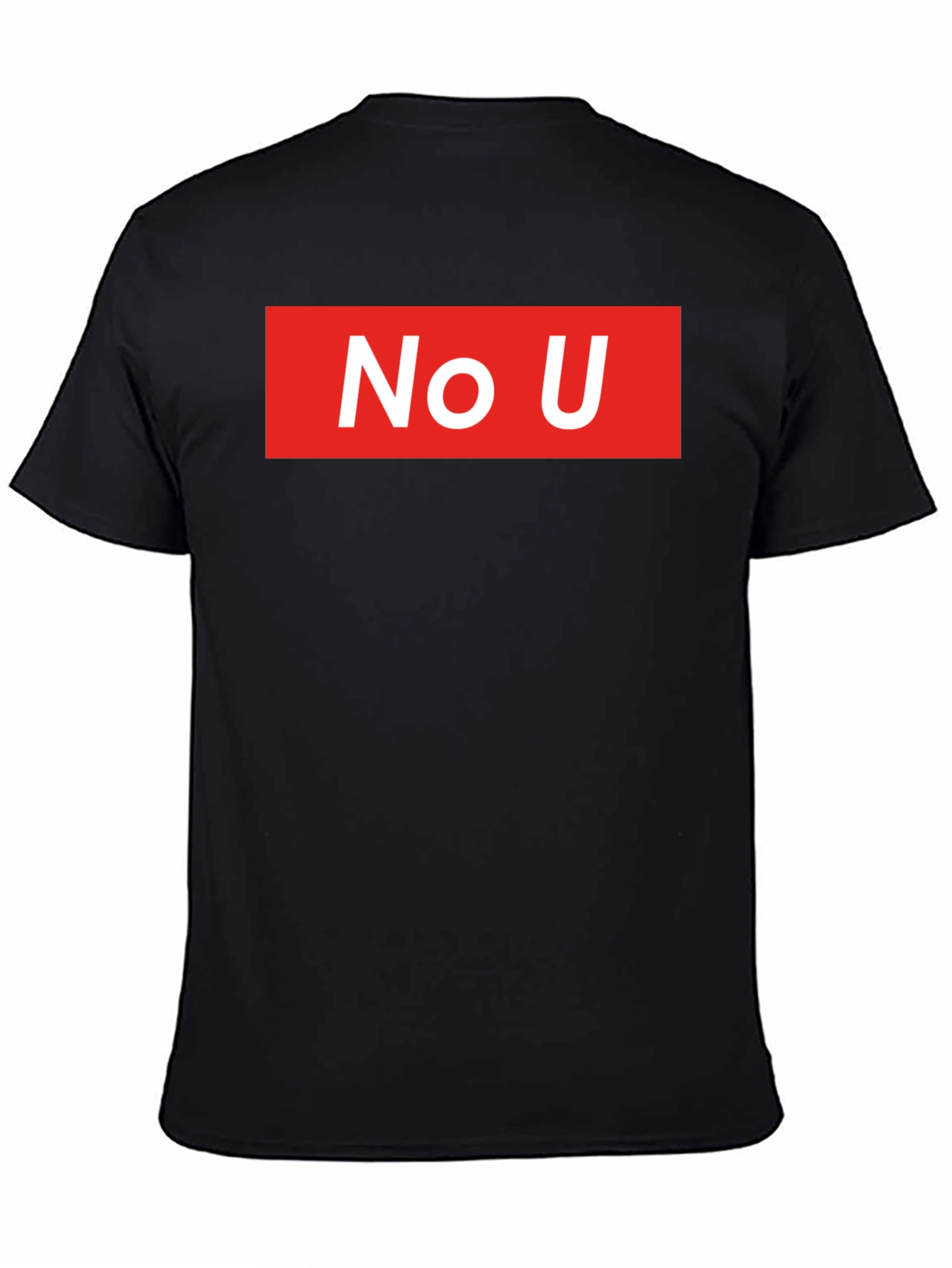 No U Graphic Tee - Streetwear Style