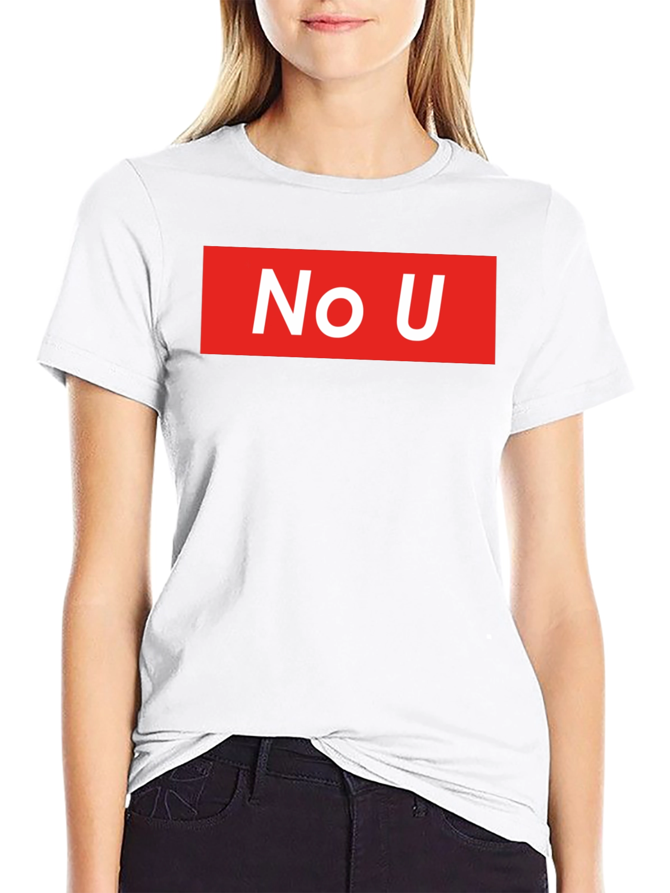 No U Graphic Tee - Streetwear Style