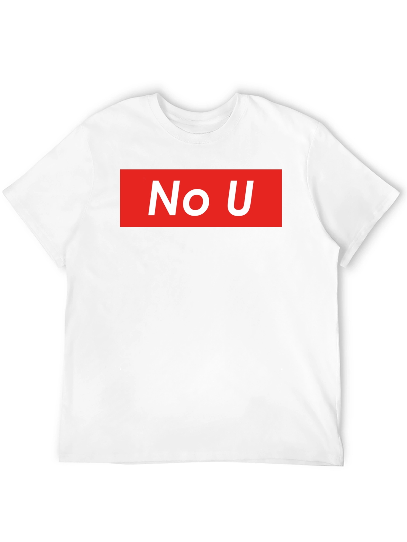 No U Graphic Tee - Streetwear Style