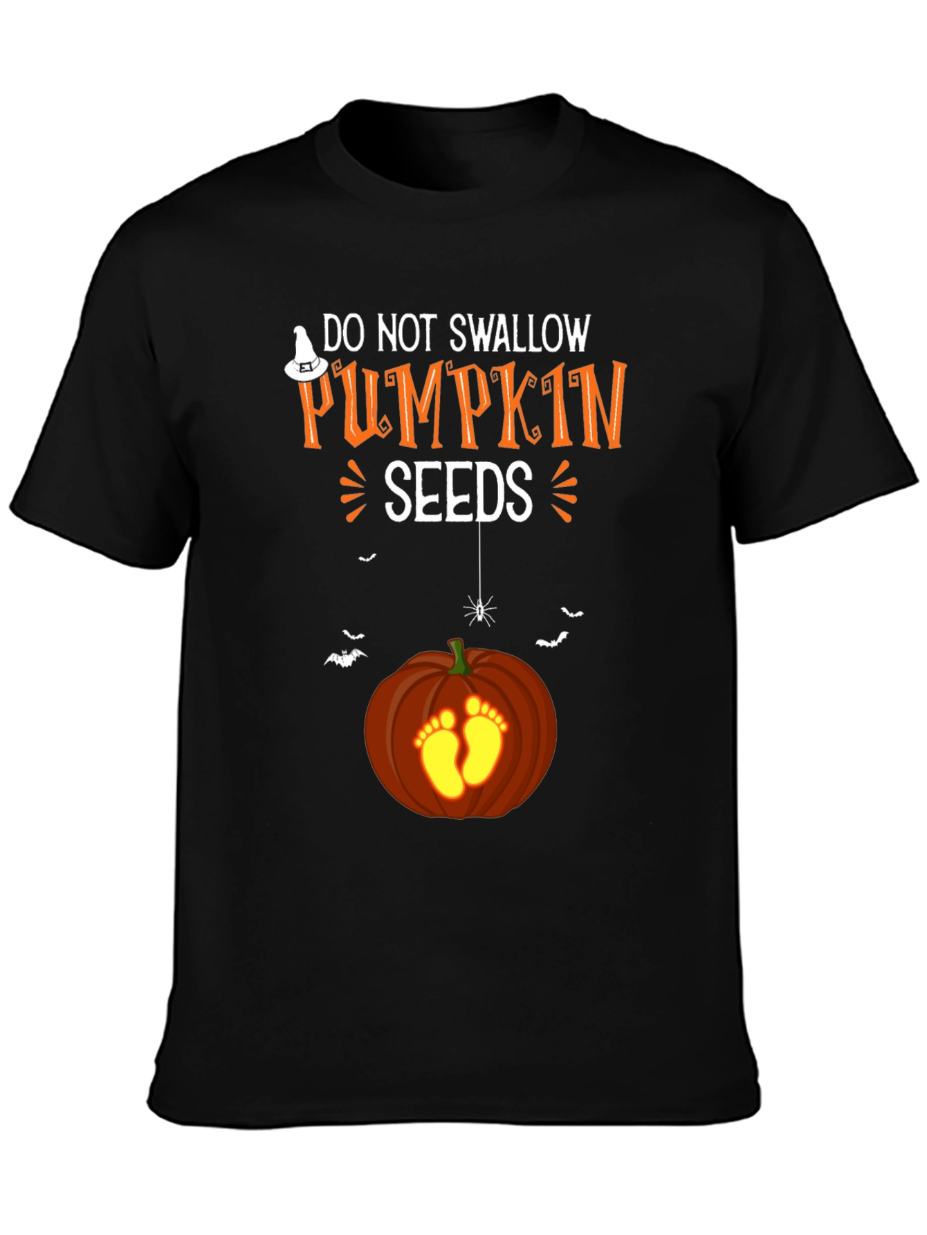Halloween Pregnancy T-Shirt - Pumpkin Seeds