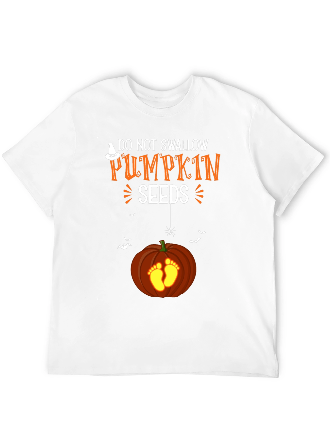 Halloween Pregnancy T-Shirt - Pumpkin Seeds